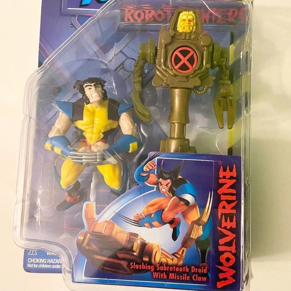 Vintage 1997 Toybiz X Men Robot Fighters Wolverine Xmen Action Figure  Marvel - Picture 2 of 16